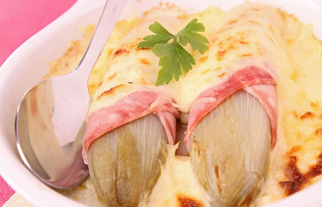 recette des Endives au jambon