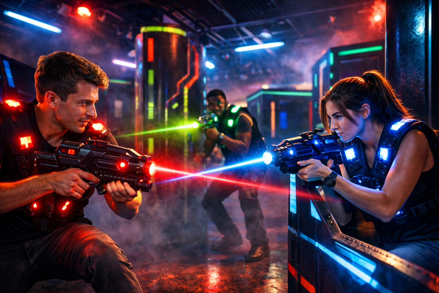 Laser Game à Bulle