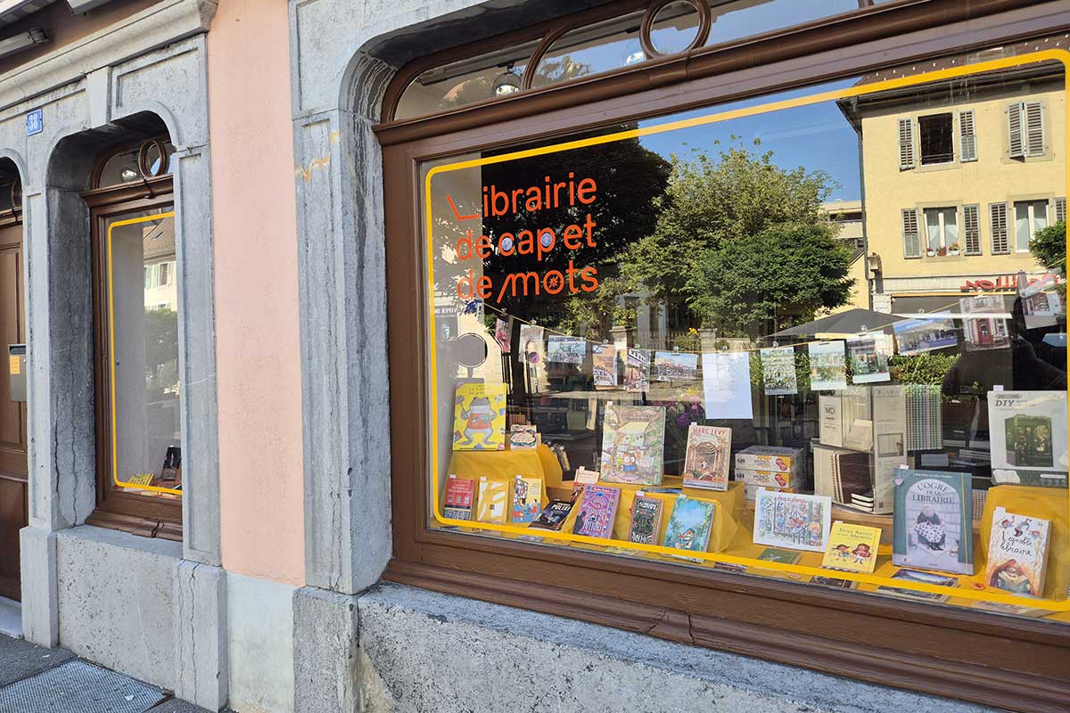 Librairie de cap et de mots à Bulle