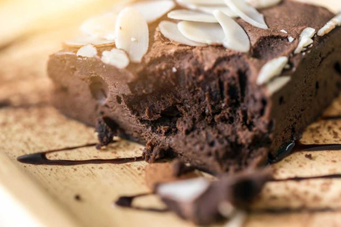 Gâteau fondant au chocolat sans beurre