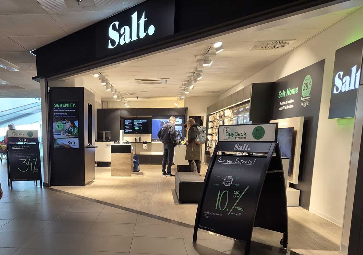 Shop Salt à Bulle : conseils, abonnements et smartphones
