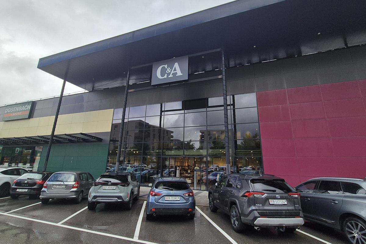 Magasin C&A à Bulle