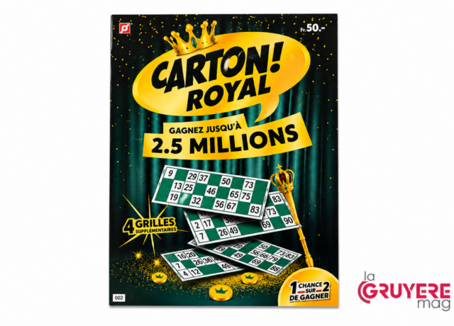 Gagnez un billet à gratter Carton Royal