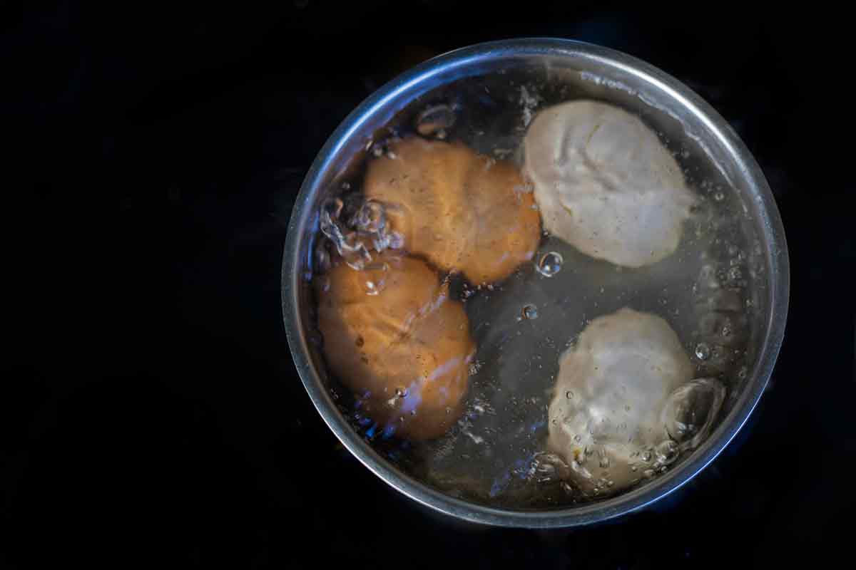 Cuisson des œufs durs