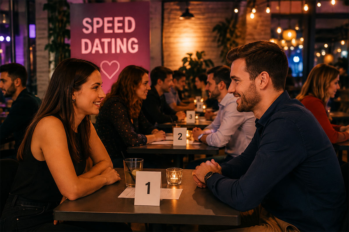 5 bonnes raisons d&rsquo;essayer le speed dating plutôt que les applications de rencontre