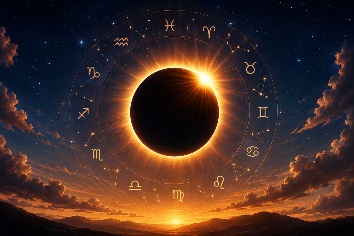 L&rsquo;éclipse solaire du 12 août 2026 favorisera 3 signes signes astrologiques