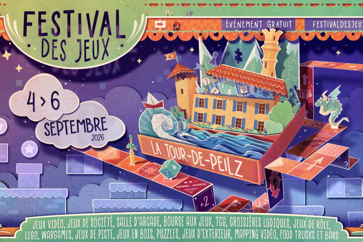 Festival des Jeux 2026 : une sortie à découvrir en famille à La Tour-de-Peilz