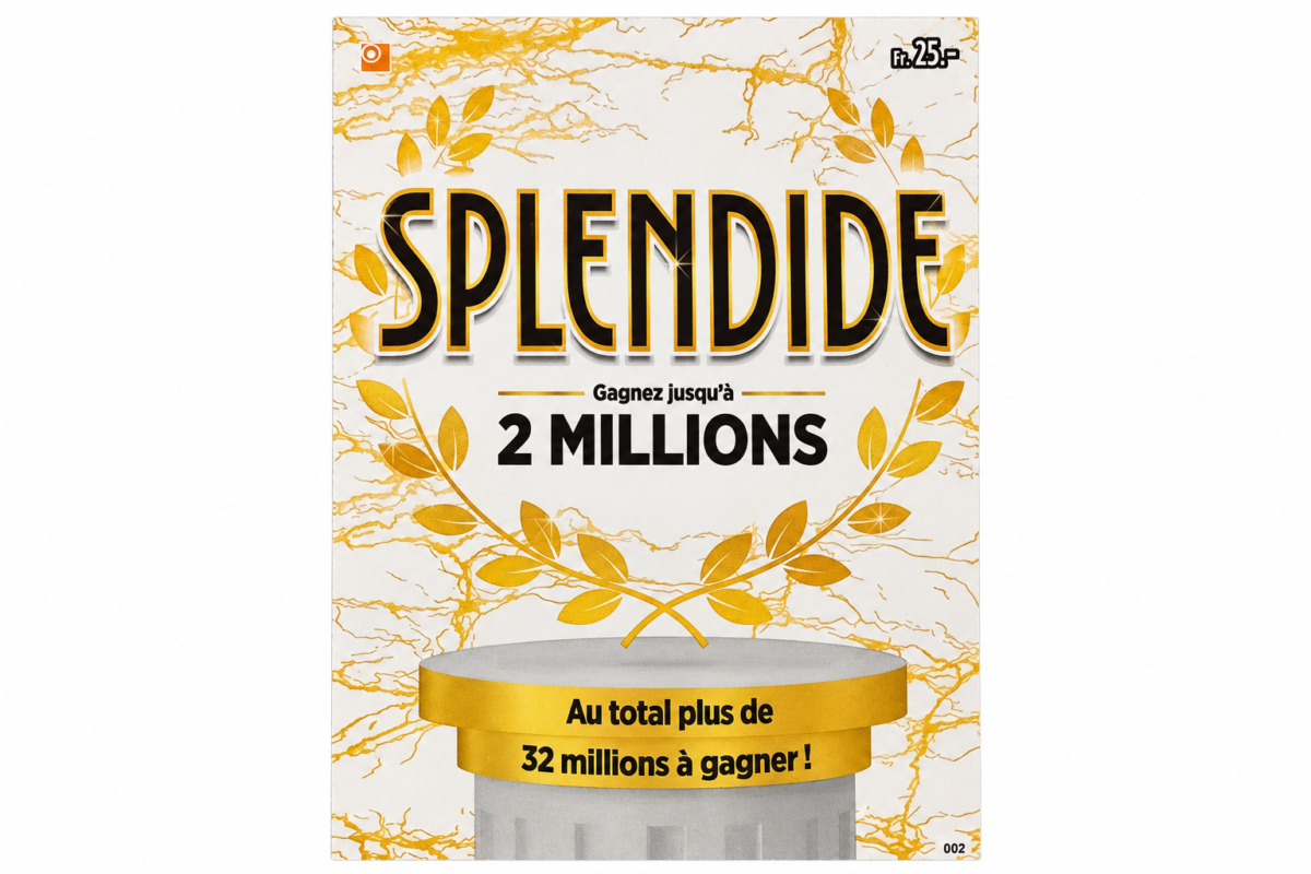billet à gratter SPLENDIDE