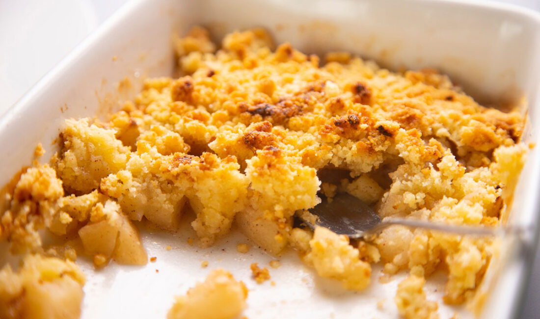 crumble aux pommes