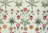 Motif floral du papier peint Daisy dessiné par William Morris en 1864