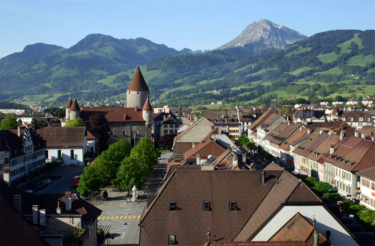 La ville de Bulle