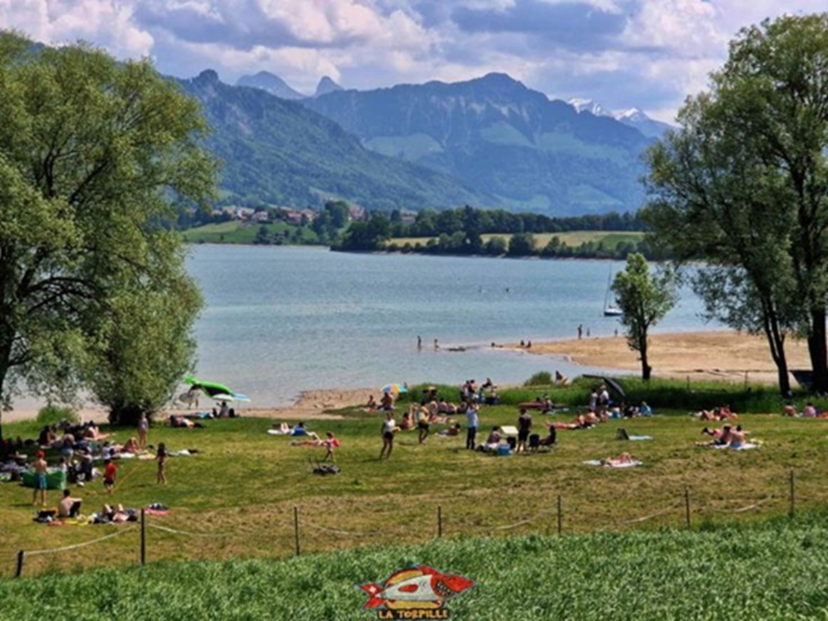 Les plages et lieux de baignades en Gruyère