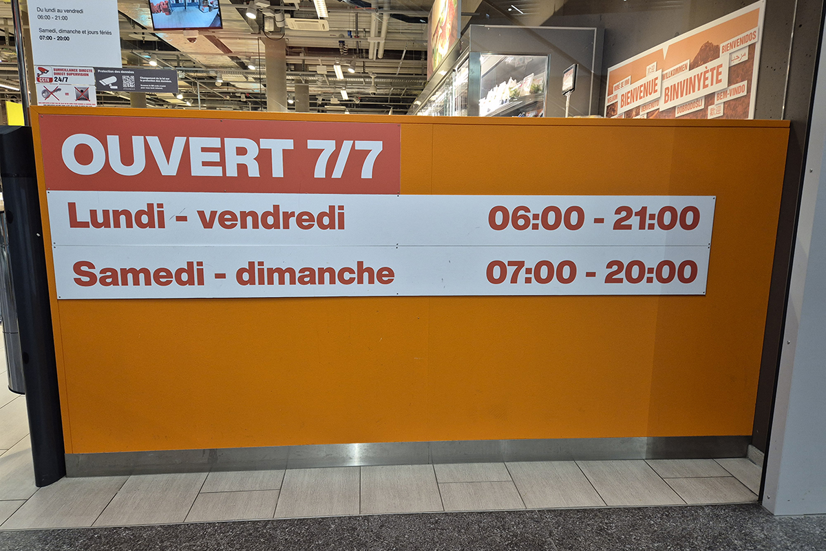 Les magasins ouverts le dimanche à Bulle