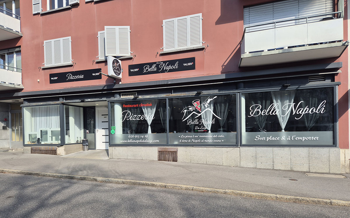 Pizzeria Bella Napoli à Bulle : l’Italie s’invite au cœur de la Gruyère