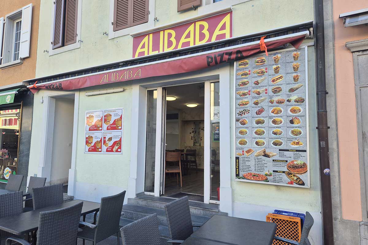 Alibaba kebab à Bulle : un kebab généreux et un service sympa