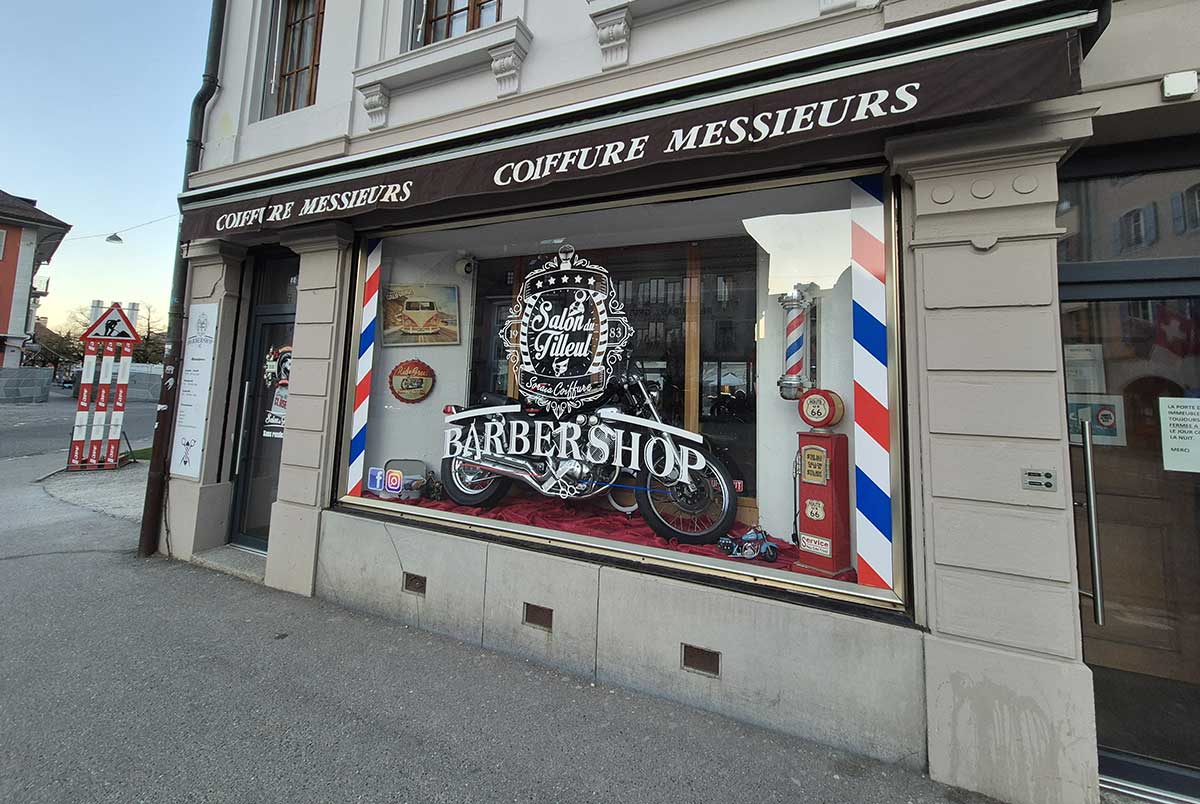 Barber Shop du Tilleul à Bulle : le spot stylé qui fait la différence