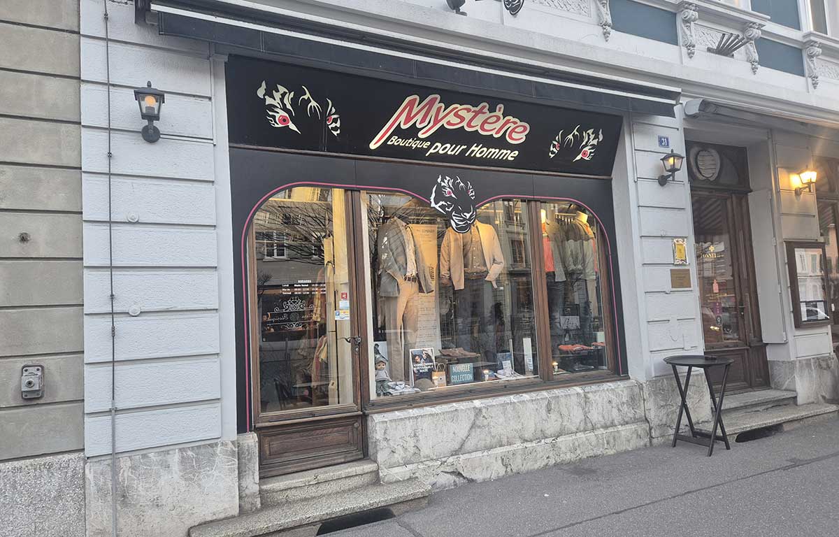 La boutique Mystère à Bulle : le spot de mode masculine sur la Grand-Rue