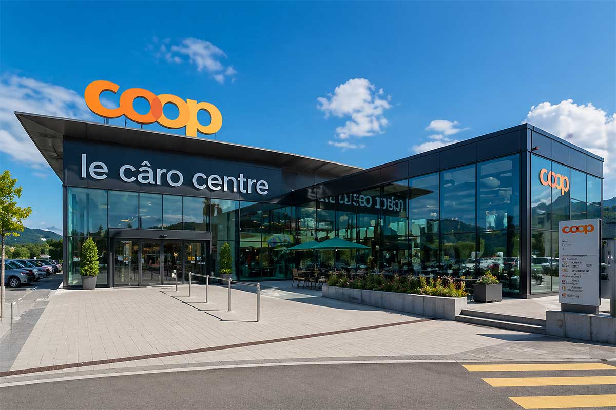 Coop Supermarché Bulle Le Caro : un centre moderne au cœur de la vie bulloise